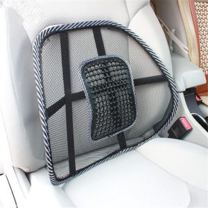 (Pack of 1) Premium Sit Right Chair Back Support – Black