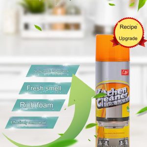 Kitchen cleaner Foam Spray 500ml for conforrt and Easy Cleaning Orange