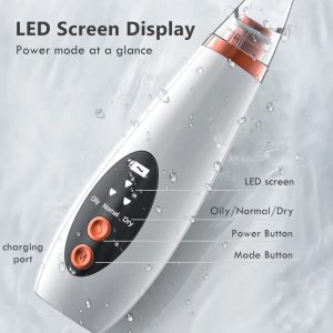 Electric Vacuum Electric Acne / Blackhead Remover Extractor 6 Suction Head Beauty Machine For Skin Care