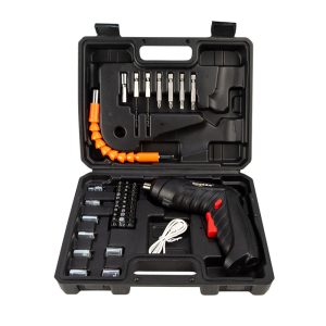 47pc Cordless Electric Screwdriver Rechargeable Lithium Battery Mini Drill